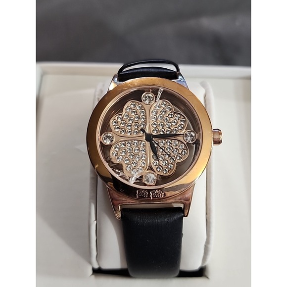 Crazy Follies Swarovski Analog Quartz Women New With‎ Box main image 4